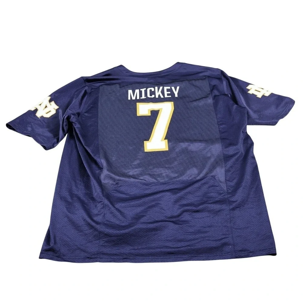Notre Dame Fighting Irish Jersey Mens XL Blue NCAA Football Under Armour
